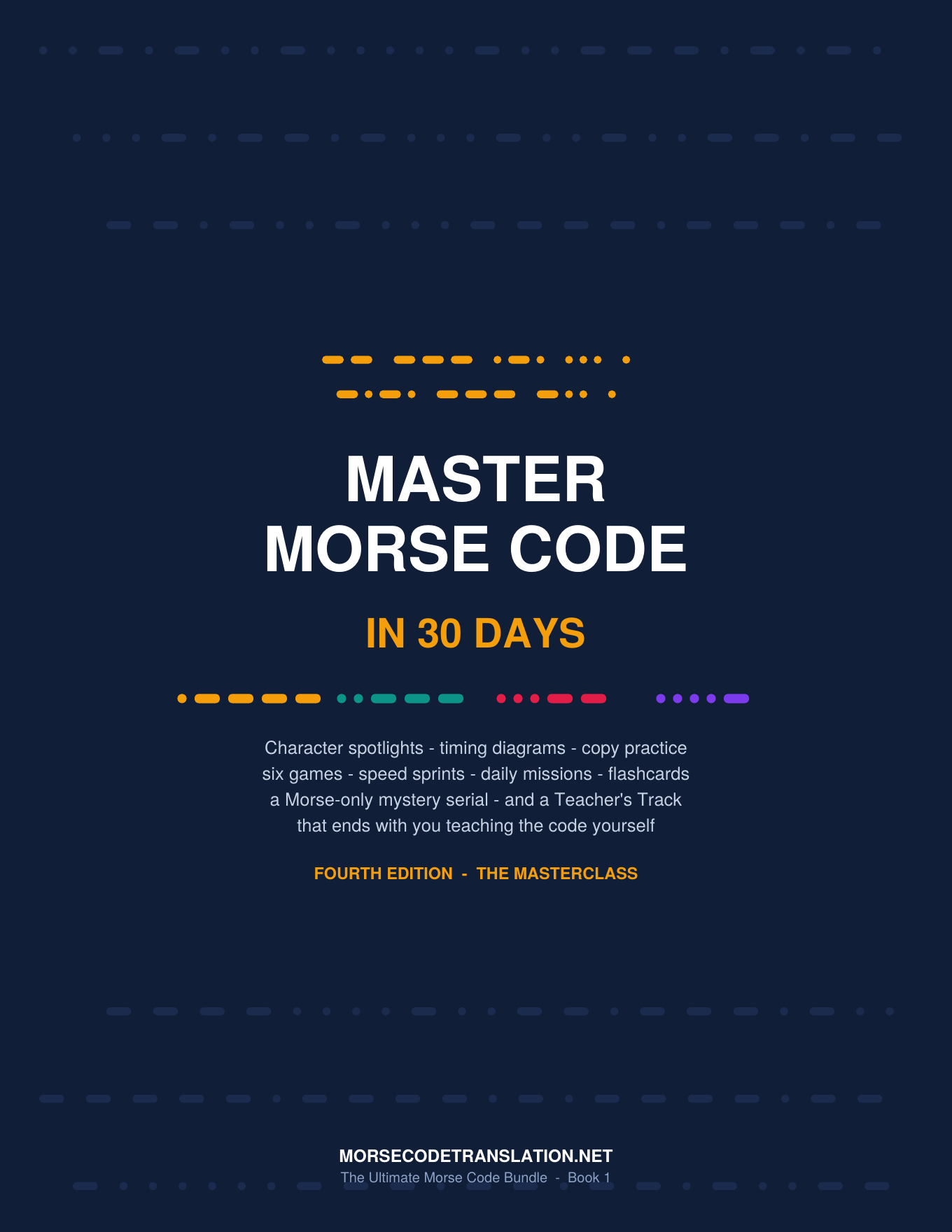Master Morse Code in 30 Days — the course at the centre of the Ultimate Morse Code Bundle